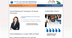 Desktop Screenshot of 123marketing.com